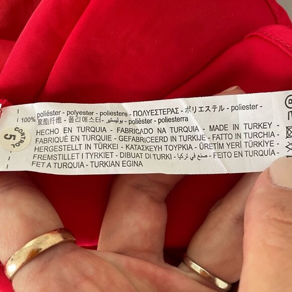 Zara Satin Effect Midi Dress - Picture 12 of 16